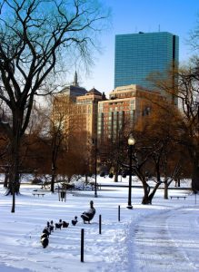 Winter in Boston