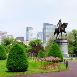 Boston Common park garden