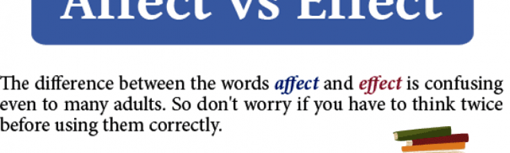 Quy tắc và cách sử dụng - Affect và Effect | TALK Schools - Blog