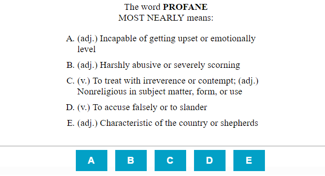 English Vocabulary - Merely meaning 