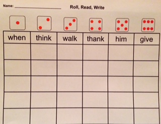 word activities